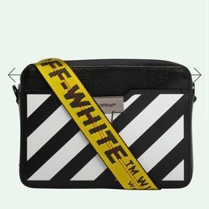 off-white diag camera bag